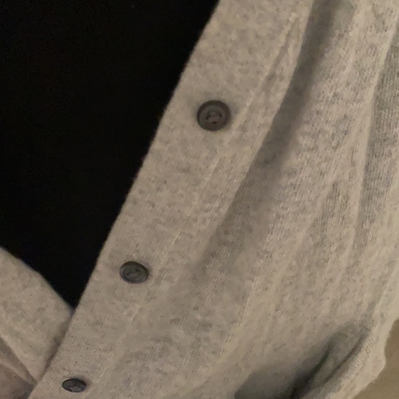 Banana Republic Gray Cardigan Large - Picture 2 of 4